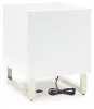 Ashley Furniture T756-7 Gardoni - Chair Side End Table - White / Black