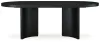 Ashley Furniture D821/25/01(2)/02A/60 Rowanbeck - 8 Pc. - Dining Table, 4 Side Chairs, 2 Arm Chairs, Server - Black