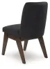 Ashley Furniture PCD857-01 Dilenno - Dining Upholstered Side Chair (Set of 2) - Dark Brown