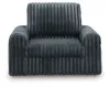 Ashley Furniture PC8680515P Ashley Furniture PC8680515P HamlinBay - Power Gliding Chaise - Gunmetal