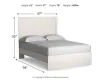 Ashley Furniture B2588B4 Ashley Furniture B2588B4 Stelsie - Full Panel Bed - White