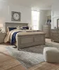 Ashley Furniture B733B7 Lettner - California King Panel Bed - Light Gray