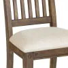Samuel Lawrence Furniture S918-452 Cambridge - Slat Back Desk Chair - Brown