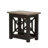 Liberty Furniture 422-OT1021 Heatherbrook - Chair Side Table - Charcoal & Ash