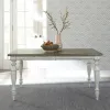 Liberty Furniture 661W-CD-5RLS Liberty Furniture 661W-CD-5RLS Whitney - 5 Piece Rectangular Table Set - Antique Linen / Weathered Gray