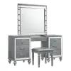 New Classic BA9698S-091 New Classic BA9698S-091 Valentino - Vanity Table Mirror (Bulbs Not Included) - Silver