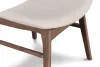 New Classic D1651-20 Oscar - Wood Back Chair (Set of 2) - Walnut