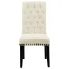 CoasterEveryday 190162 Alana - Fabric Upholstered Dining Side Chair (Set of 2) - Beige