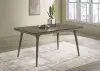 Coaster Fine Furniture 108621 Onslow - Rectangular Wood Dining Table - Dark Brown