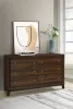 Coaster Fine Furniture 223443 Welsley - 6-Drawer Dresser Cabinet - Walnut