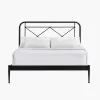 Intercon MB-BR-VINQEN-MTE-C Intercon MB-BR-VINQEN-MTE-C Metal Beds - Vintage Queen Metal Bed - Matte Black