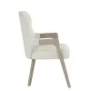 New Classic D4128-25 Gwendolyn - Upholstered Arm Chair (Set of 2) - Cerused Taupe