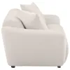 Coaster Fine Furniture 509302 Destino - Chenille Upholstered Splayed Arm Loveseat - Greige