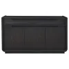 Coaster Fine Furniture 115395 Leandro - 2-Drawer Dining Sideboard Server - Burnished Black