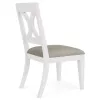 Riverside Furniture 37220 Cora - X-Back Side Chair (Set of 2) - Cloud