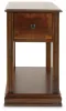 Ashley Furniture T007-527 Breegin - Chair Side End Table - Removable Tray - Brown