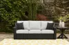 Ashley Furniture P792-838 Ashley Furniture P792-838 Beachcroft - Sofa With Cushion - Black / Light Gray