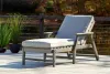 Ashley Furniture P802-815 Visola - Chaise Lounge with Cushion - Gray
