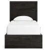 Ashley Furniture B2589B11 Belachime - Twin Panel Bed - Black