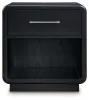 Ashley Furniture B821-91 Rowanbeck - One Drawer Night Stand - Black