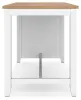 Ashley Furniture D398-13 Ashley Furniture D398-13 Gesthaven - Rectangular Dining Room Counter Table - Natural / White