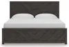 Ashley Furniture B3789B8 Ashley Furniture B3789B8 Prendonea - King Panel Bed - Charcoal