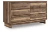 Ashley Furniture PCB3367-231 Chirason - Six Drawer Dresser - Brown