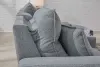 Ashley Furniture 65906S19 Ashley Furniture 65906S19 Modmax II - 6-Piece Power Reclining Sectional With LAF Press Back Power Chaise And Console - Salt And Pepper