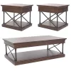Liberty Furniture 315-OT-3PCS Tribeca - 3 Piece Table Set - Cordovian Brown