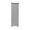 Liberty Furniture 237-BR41 River Place - 6 Drawer Chest - Riverstone White & Tobacco