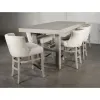 Riverside Furniture 73455 Cascade - Upholstered Curve-Back Counter Stool (Set of 2) - Dovetail