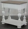 Riverside Furniture 38009 Jameson - Chairside Table - White