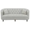 CoasterElevations 505641 Avonlea - Upholstered Sloped Arm Sofa Fabric - Gray