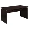 CoasterEveryday 800891 Skylar - Computer Desk With Keyboard Drawer - Cappuccino