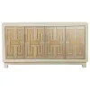 CoasterElevations 953416 Voula - 4 Door Wood Accent Storage Cabinet - White And Gold