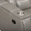 New Classic L3183A-30-LGY New Classic L3183A-30-LGY Breckenridge II - Sofa With Dual Recliner - Light Gray