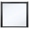 Coaster Fine Furniture 222494 Leandro - Dresser Mirror - Burnished Black