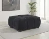 Coaster Fine Furniture 511064 Octavia - Fabric Rectangular Upholstered Ottoman - Black