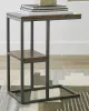 Ashley Furniture A4000049 Forestmin - Accent Table - Natural / Black
