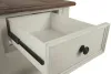 Ashley Furniture T637-3 Bolanburg - Rectangular End Table - White / Brown / Beige