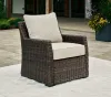 Ashley Furniture P465-820 Brook Ranch - Lounge Chair With Cushion - Brown
