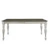 Liberty Furniture 244-DR-5RLS Magnolia Manor - 5 Piece Rectangular Table Set - Antique White