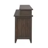 Liberty Furniture 297-OT7837 Paradise Valley - Console Bar Table - Saddle Brown