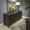 Liberty Furniture 297-HO121 Paradise Valley - Credenza - Saddle Brown