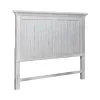 Liberty Furniture 237-BR13 River Place - Queen Mansion Headboard - Riverstone White & Tobacco