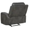Coaster Fine Furniture 603193 Raelynn - Upholstered Track Arm Recliner - Gray