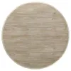 Coaster Fine Furniture 123120 Trofello - Round Pedestal Dining Table - White Washed