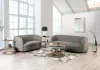 Furniture of America FM61003GY-SF Versoix - Sofa - Charcoal Gray