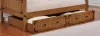 CoasterEssence 300676 Oakdale - Wood Storage Trundle - Rustic Honey