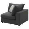 CoasterEssence 551325 Serene - Upholstered Corner - Charcoal